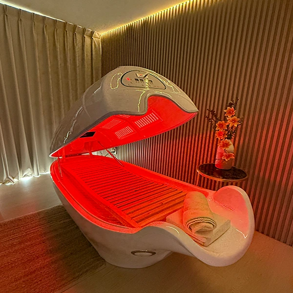 Cápsula Pot40 de bioestimulación infrarroja en Fresauna Spa